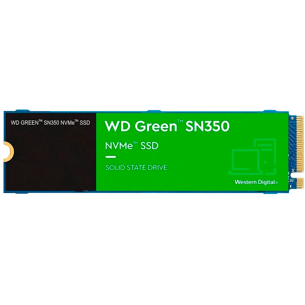 Ssd Western Digital Green 1tb M.2 Nvme 2280 Sn350 Pcie - Wds100t3g0c