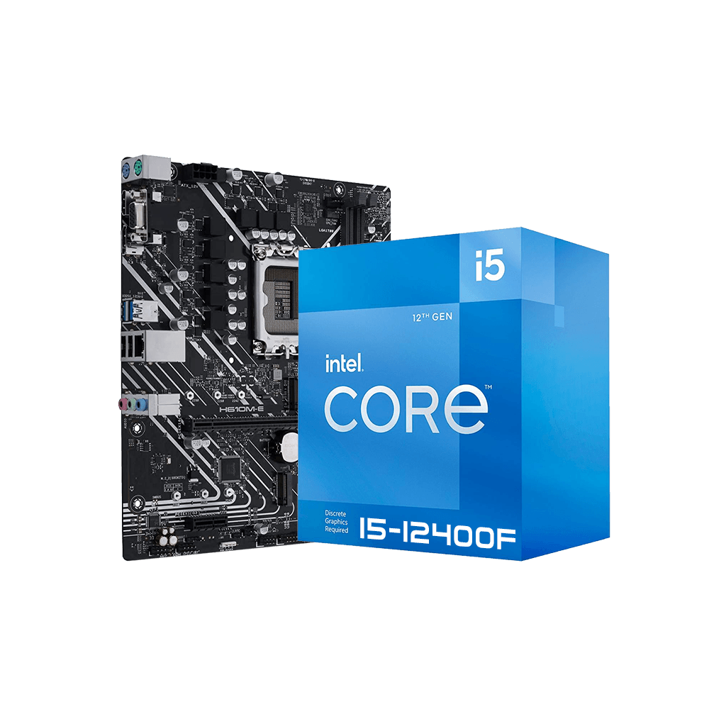 Kit Upgrade Intel Core I5 12400F, Placa Mãe H610M, Neologic - NLI84570
