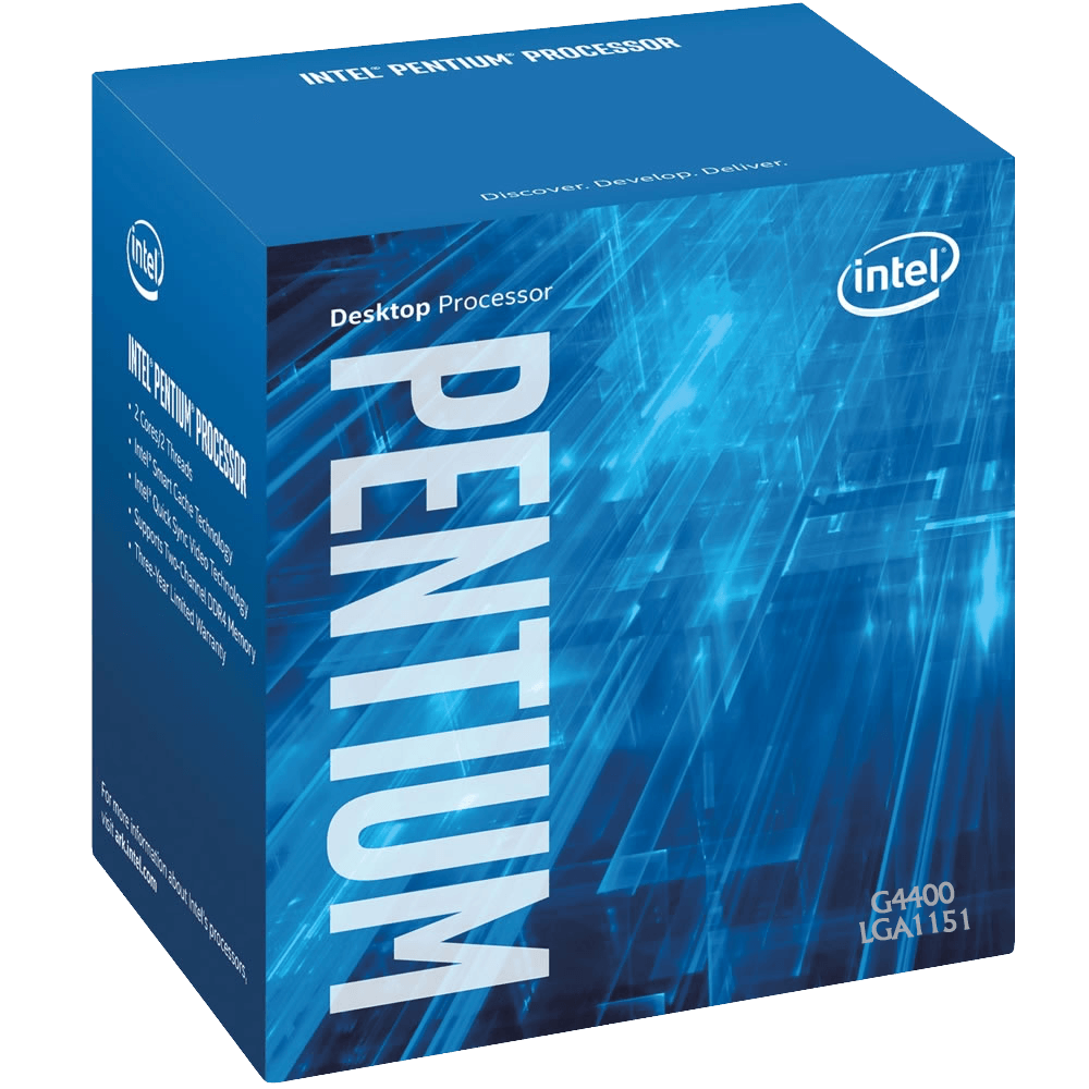Processador Intel Pentium G4400 Skylake LGA1151 3.30GHZ 3MB BX80662G4400