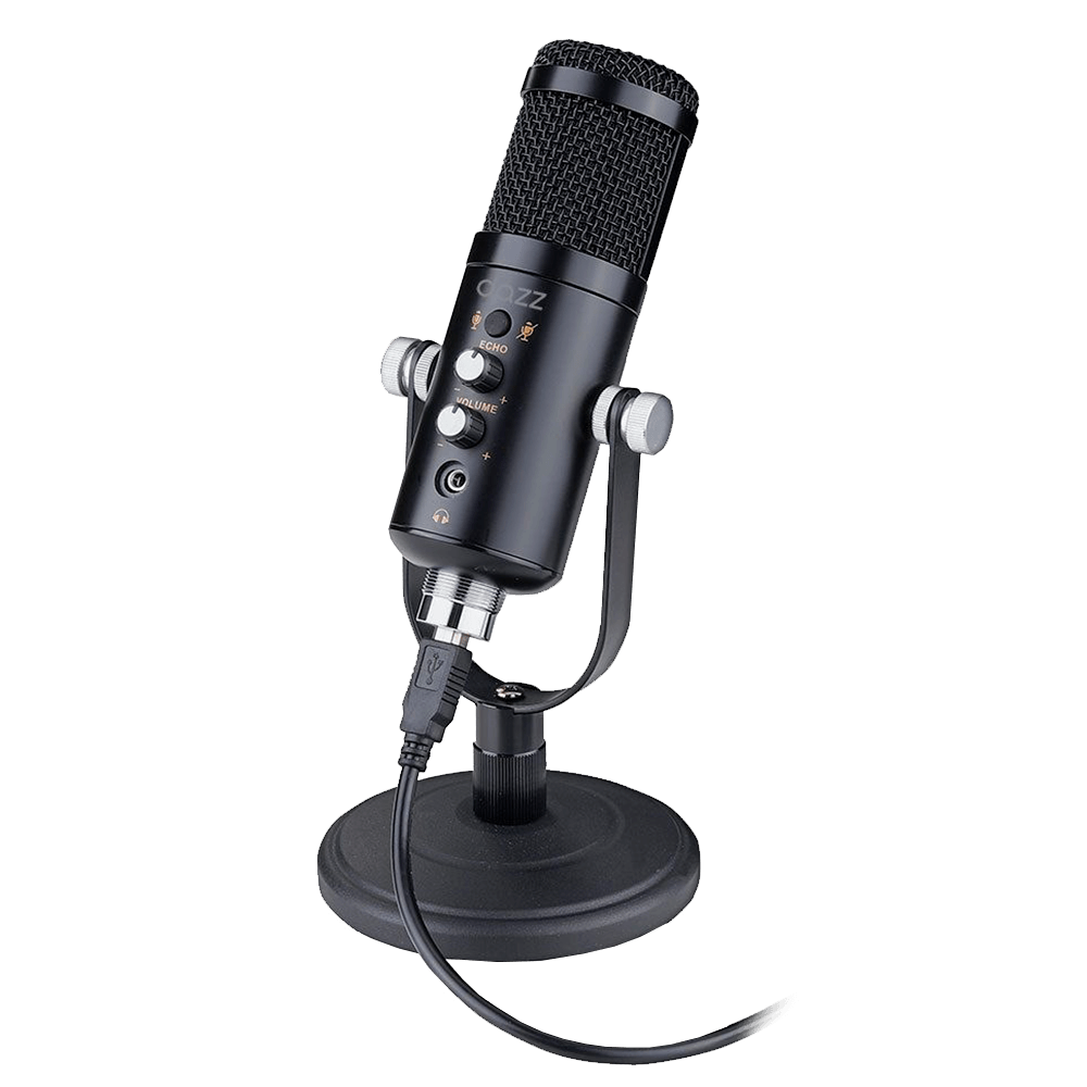 Microfone Dazz Preto USB 2.0 Com Espuma