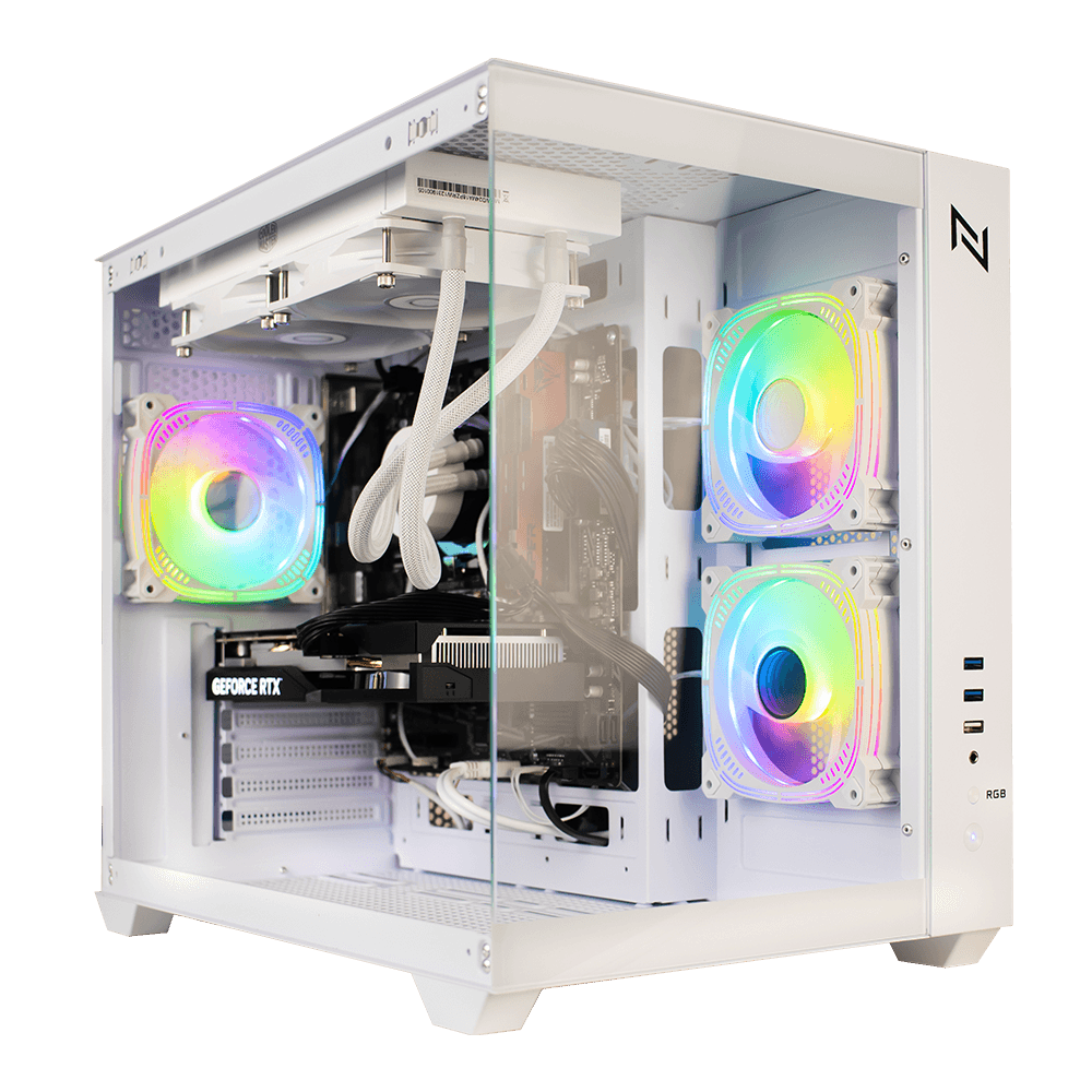 Pc Gamer Intel I5-12400F 16GB 3200MHZ (RTX 3050 6GB) SSD 240GB, 600w 80 Plus, Neologic Aquarium - NLI86942