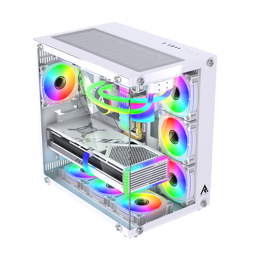 PC GAMER AMD RYZEN 5 5600GT 16GB 3200MHZ (RADEON VEGA 7) SSD 480GB M.2, 500W 80 PLUS, GABINETE C/ 10 FANS ARGB + CONTROLADORA, NEOLOGIC - NLI87548