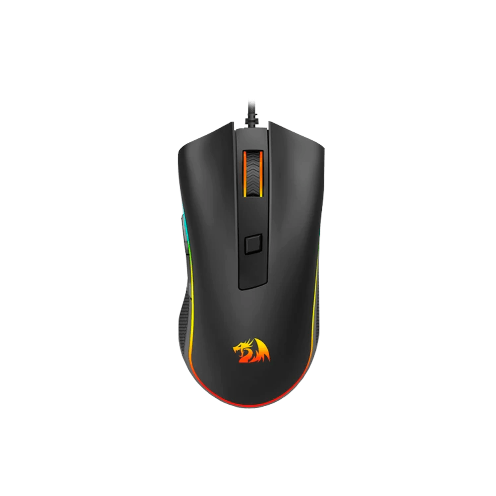 Mouse Gamer Redragon Cobra Cypher Lite 12800 DPI RGB Preto M611-RGB
